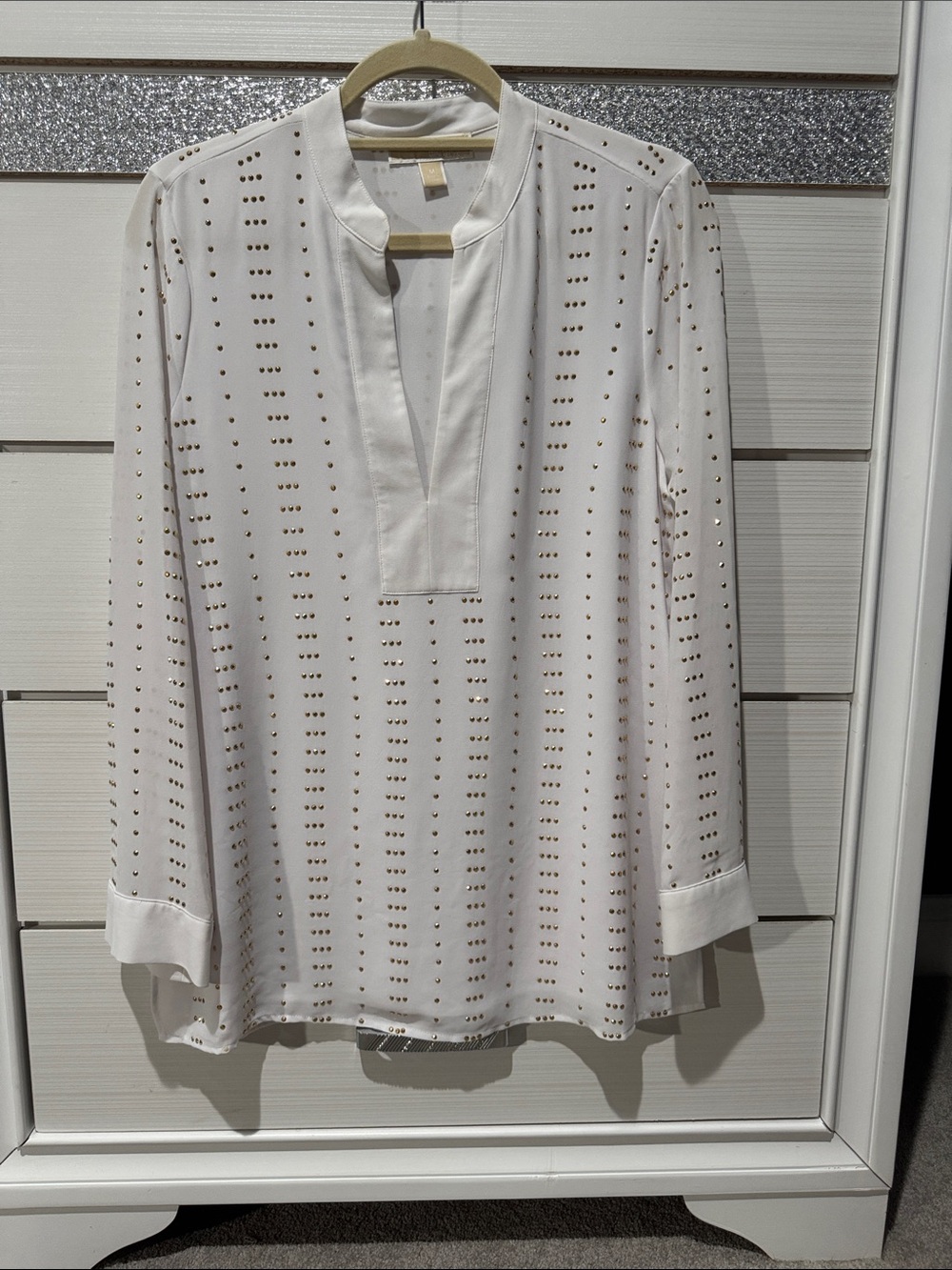Michael Kors Studded Tunic Top